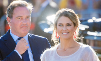 Mandatory Credit: Photo by Shutterstock (10334209di)
Princess Madeleine and Chris O'Neill at the Borgholm Sports Arena
Crown princess Victoria's 42nd birthday, Oland, Sweden - 14 Jul 2019
